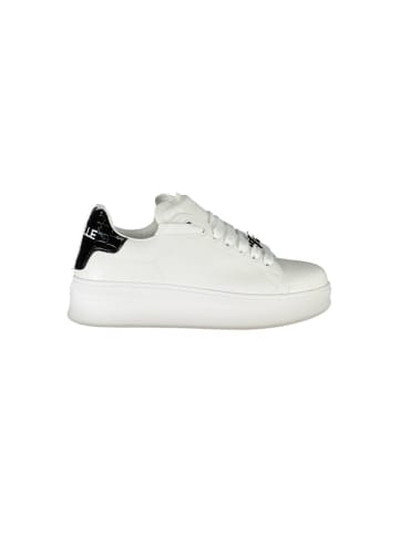 GAELLE PARIS Weiß Polyurethan Damen Sneaker