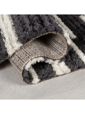 KADIMA DESIGN Eleganter SWALE Teppich mit modernem Streifendesign