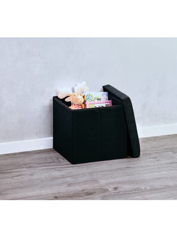 Kesper Sitzhocker in schwarz