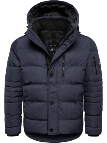Amaci&Sons Winterjacke AKRON in Navyblau