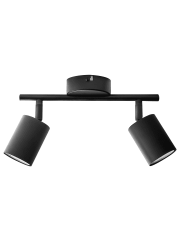 Beliani Deckenleuchten NYANDO in Schwarz - (W) 26 x (H) 16 x (L) 8 cm