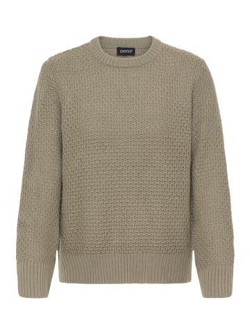 Oxmo Strickpullover OXBMMNELLY JUMPER in Grün