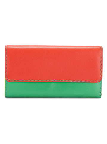 MYWALIT Tri-fold Zip Wallet Geldbörse Leder 17 cm in sicily