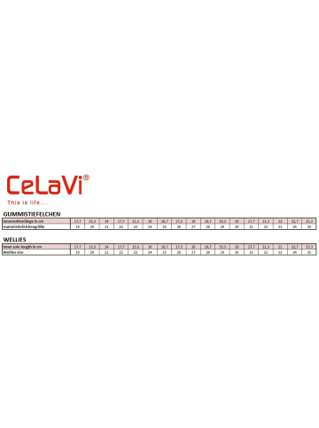 CeLaVi Kinder Gummistiefel in Blau