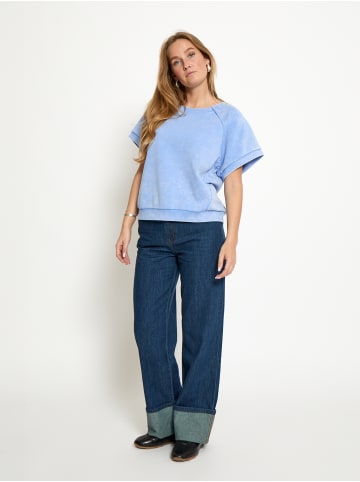 Peppercorn Top in CORNFLOWER BLUE