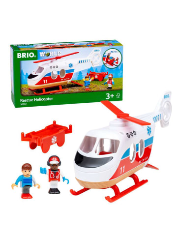Brio Aktionsspiel BRIO World - Rettungshubschrauber Ab 3 Jahre in bunt