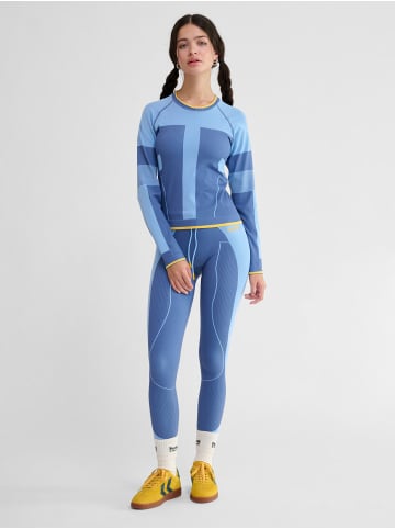 Hummel Top Raglanärmel Hmlseamless Damen in DUTCH BLUE