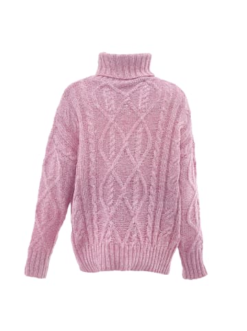 Sookie Damen Rollkragenpullover in PINK ROSA