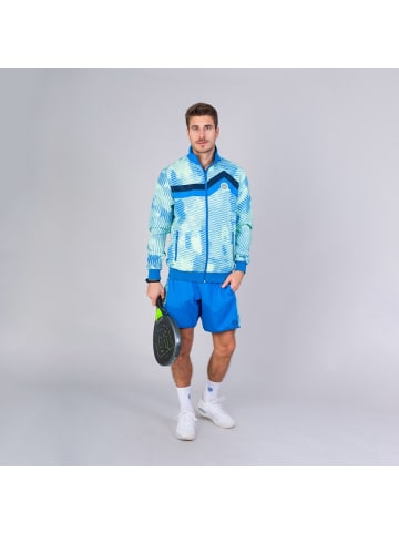 BIDI BADU Zulu Tech Jacket in neongrün/blau