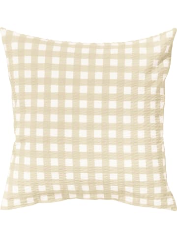 Erwin Müller Seersucker Kuschelkissenbezug Kronach in beige