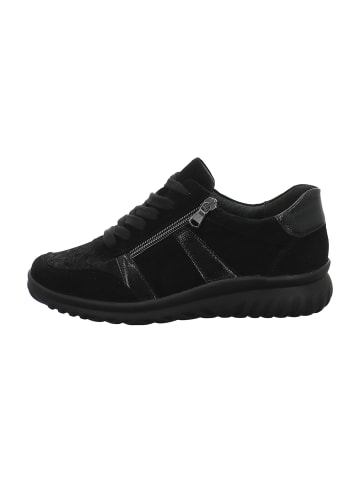Semler Komfort Schnürschuhe in Schwarz
