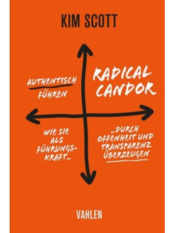 Verlag Franz Vahlen Buch - Radical Candor - Authentisch führen
