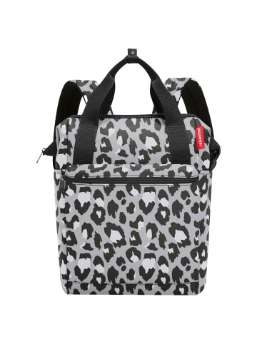 Reisenthel travelling allrounder R - Rucksack 40 cm (twist maroon) in leo nero