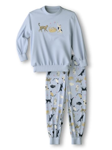Calida Pyjama in harmony blue