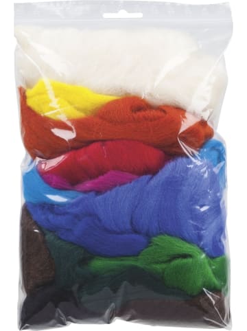 KNORR prandell Märchenwolle Mix 12 Farben Packung mit 100g