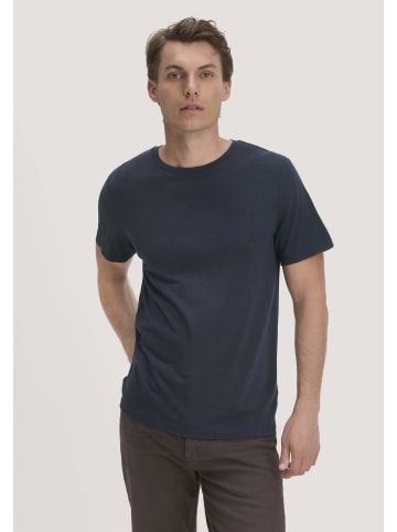 Hessnatur Hessnatur Wollshirt Regular aus reiner Bio-Merinowolle in marine