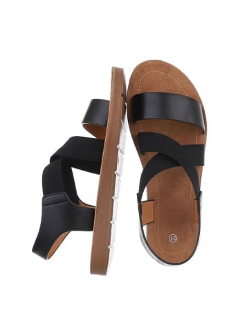 Ital-Design Sandale & Sandalette in Schwarz