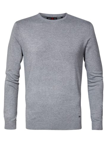 Petrol Industries Essential Crewneck Strick in Grau