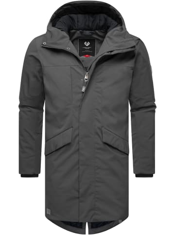 ragwear Parka Zalle in Dark Grey