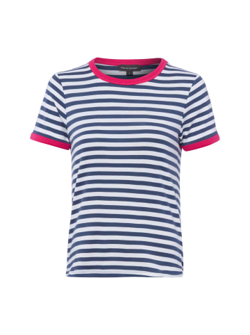 Franco Callegari T-Shirt in indigo weiß - 0002