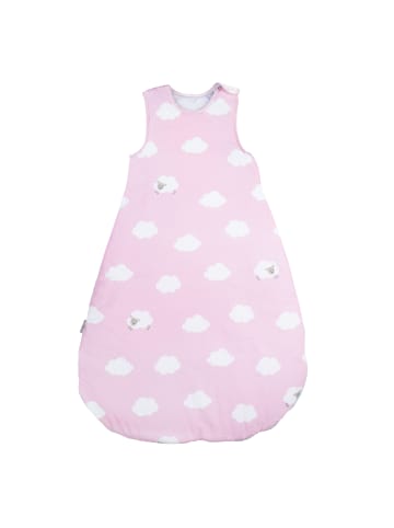 roba Babyschlafsack 'Kleine Wolke rosa' - ganzjährig - atmungsaktive Baumwolle