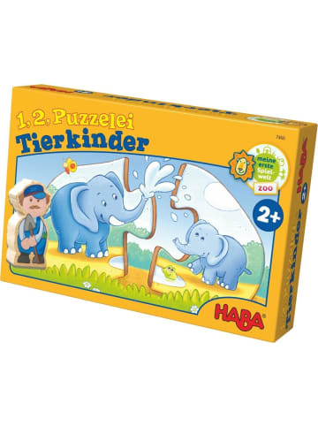 HABA Sales GmbH & Co.KG 1, 2, Puzzelei - Tierkinder