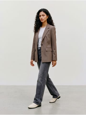 Vero Moda Einreihiger Blazer in Chocolate Chip