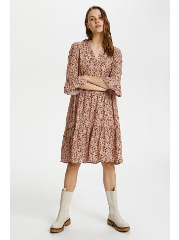 SAINT TROPEZ Kleid EdaSZ Casual fit in Tan Pebbles