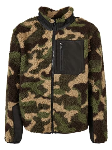 Urban Classics Winterjacken in braun Flecktarn