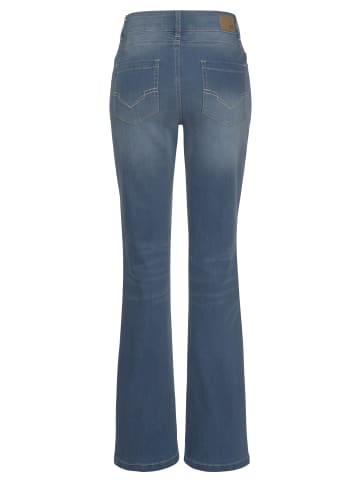H.I.S. Bootcut-Jeans in mid blue