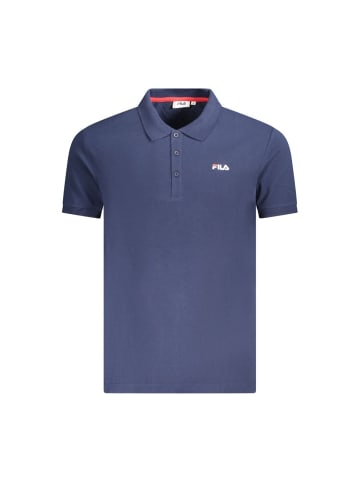 Fila Blau Baumwolle Herren Polo Hemd