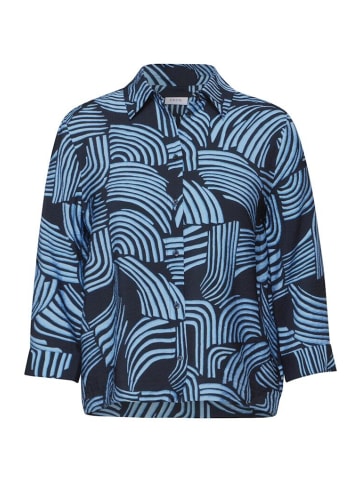 Cecil Langarmbluse in universal blue