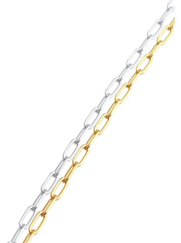 Elli Schmuckset 925 Sterling Silber in Zweifarbig