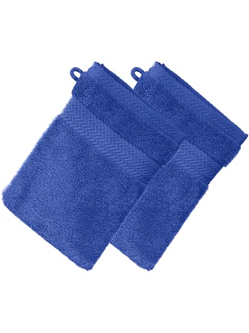 Erwin Müller Frottier Waschhandschuh 2er-Pack Friedrichshafen in azur