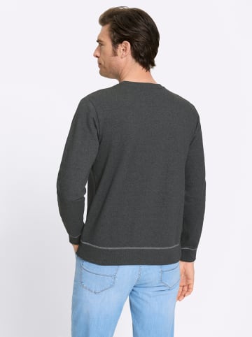 WITT WEIDEN Sweatshirt in graphit-meliert