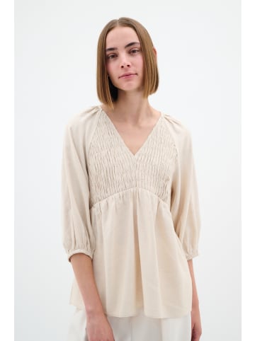 InWear Langarm - Hemd FrannyIW Gerade Passform in Eggshell