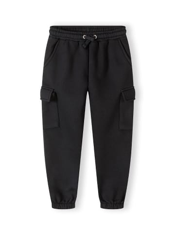 Minoti Cargohose 20fleece50 in schwarz