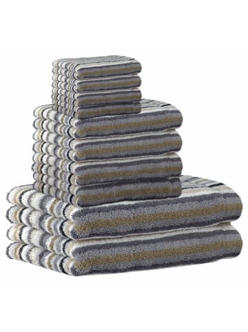 Cawö Handtuch 10er Pack in Beige