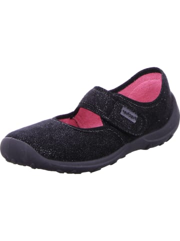 Fischer Markenschuh Hausschuh in schwarz