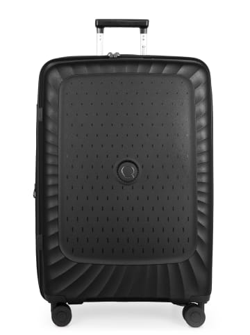 Hauptstadtkoffer Kotti - Großer Koffer Trolley recycling PP nachhaltig TSA in Schwarz