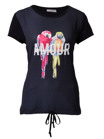 Decay T-Shirt AMOUR in Schwarz