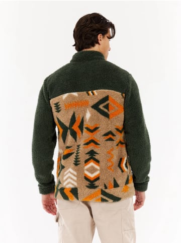 Protest Fleecejacke in grün