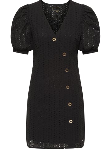faina Damen Damen Minikleid in Schwarz