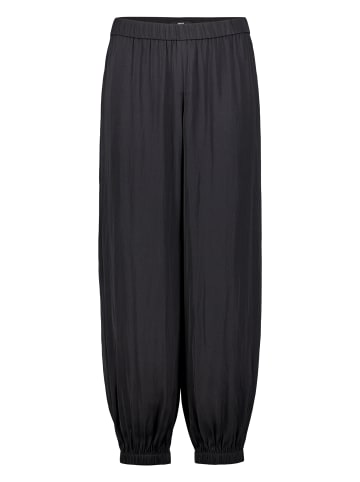 Zero Schlupfhose mit elastischem Bund in Black Beauty
