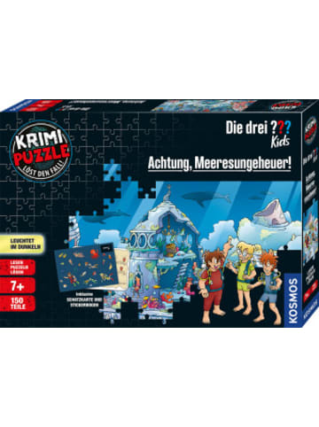 Kosmos Spiel - Krimi Puzzle Die drei ??? Kids, Achtung, Meeresungeheuer! (Kinderpuzzl