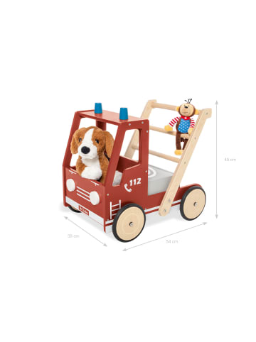 Pinolino Lauflernwagen Feuerwehrauto Fred, 54 x 38 x 48 cm