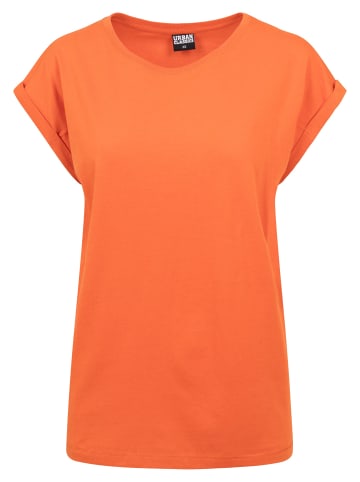 Urban Classics T-Shirts in rust orange