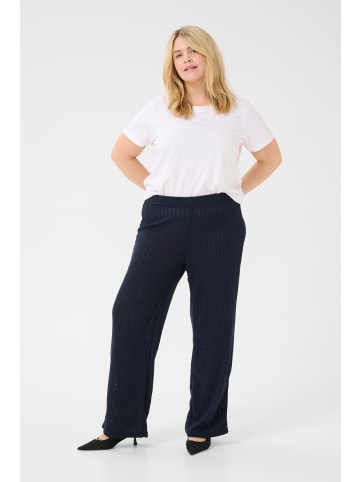 KAFFE curve Strickhose KCedina Loose fit in Midnight Marine