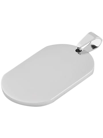 Adeliás Unisex Anhänger aus Edelstahl in silber