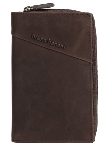 Bruno Banani Geldbörse echt Leder in braun